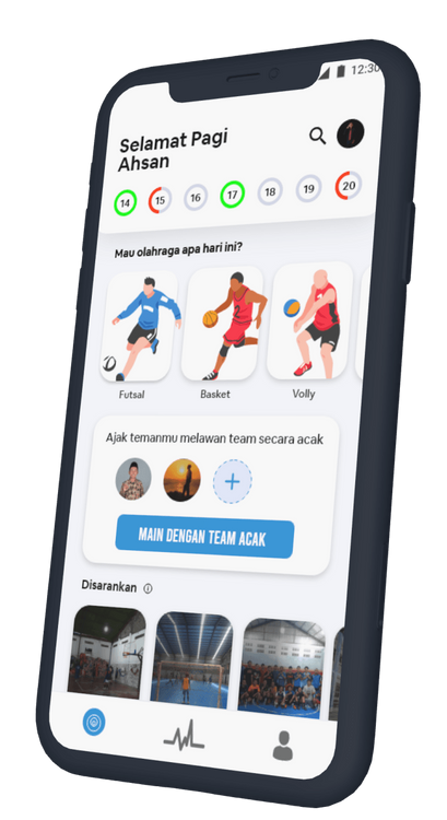 Aplikasi e-commerce alat olahraga